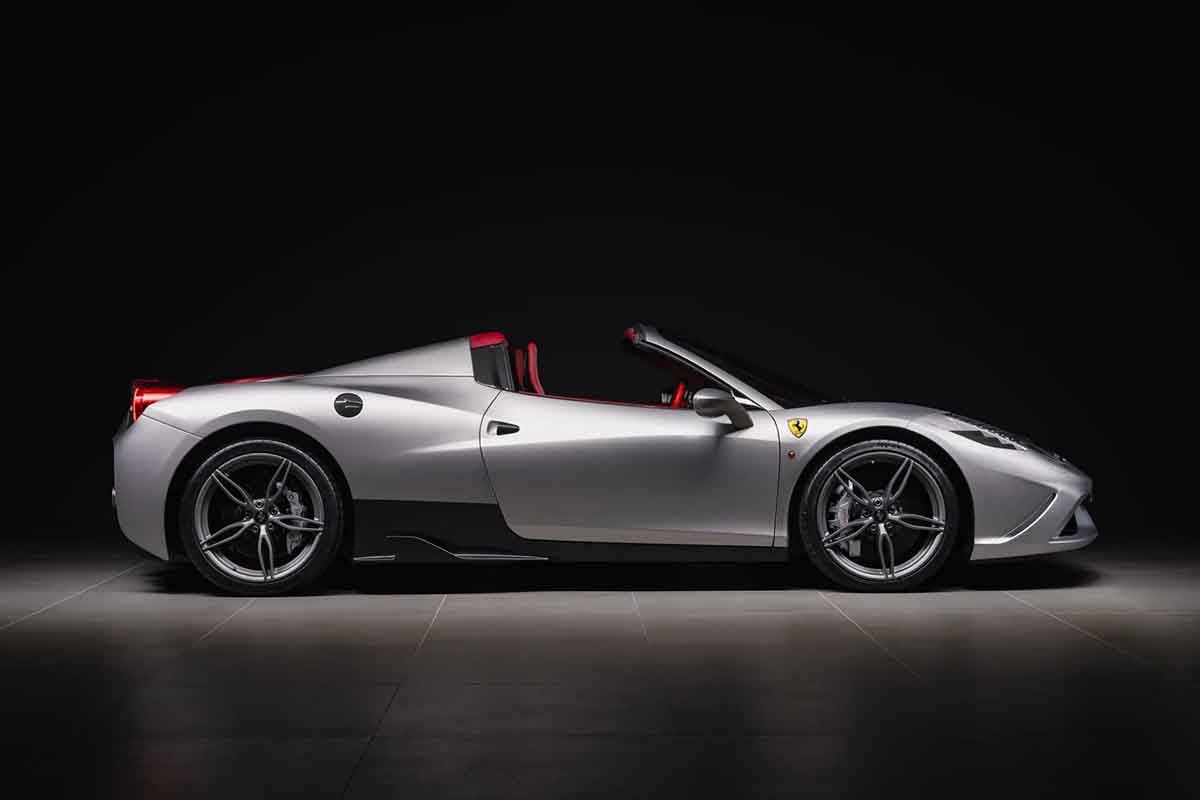 オークションに出品されている2015年式フェラーリ「458スペチアーレA」Jeroen Vink(c)2026 Courtesy of RM Sotheby's