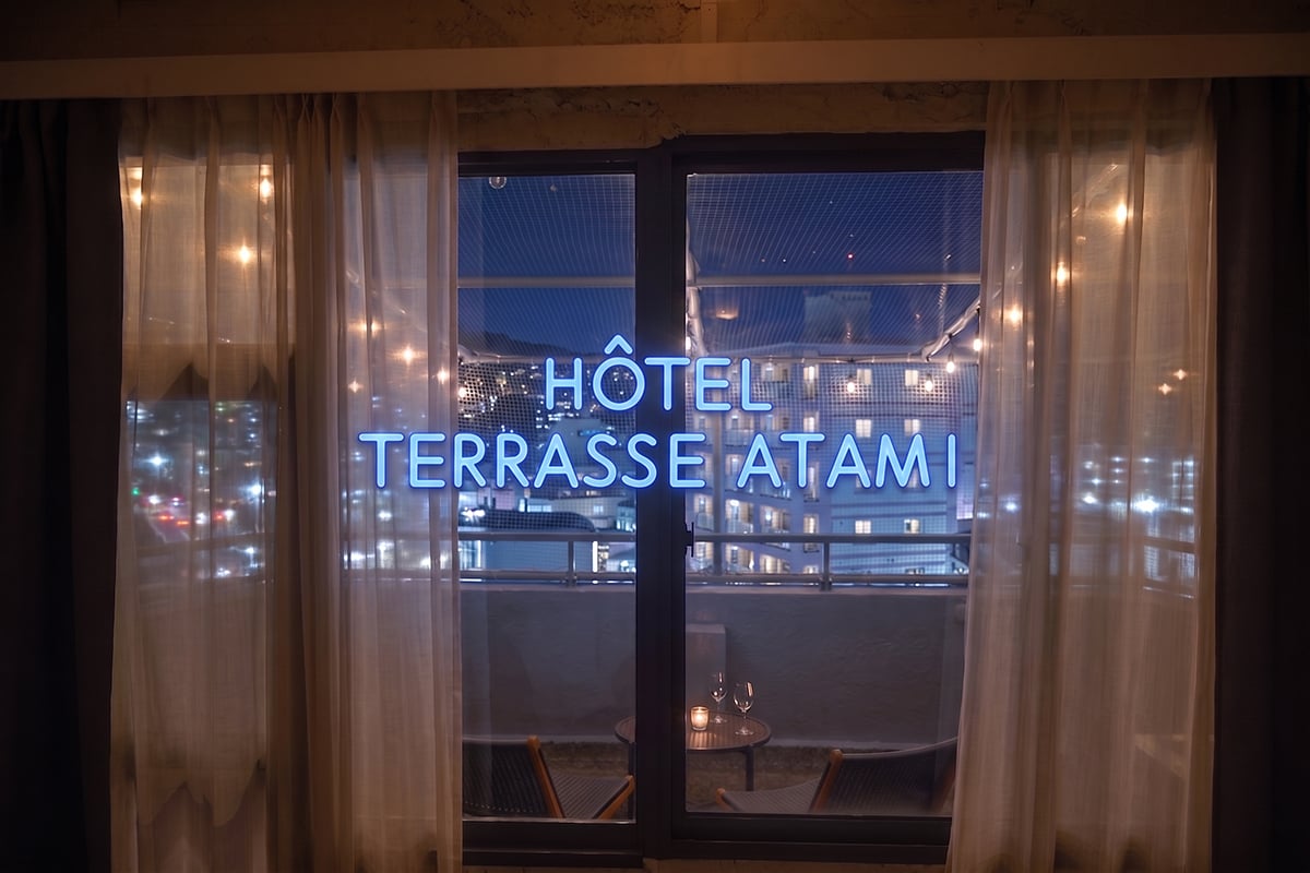 HOTEL TERRASSE ATAMI の主役は、「夜風を感じるプライベートテラス」