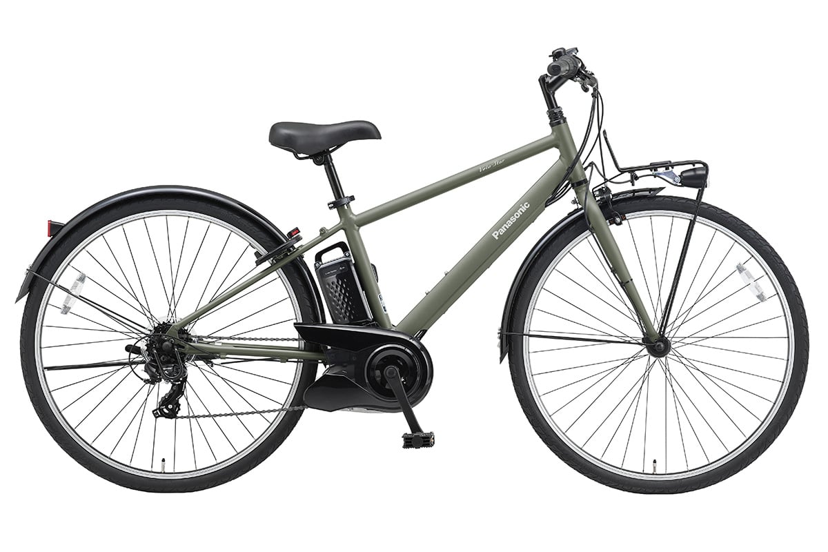 電動アシスト自転車「ベロスター」マットオリーブ：G