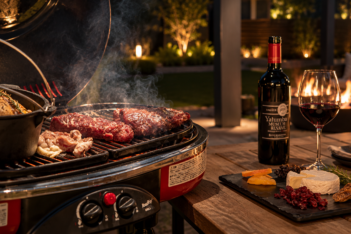 BBQとワインを愉しむ、贅沢なひととき　イメージ