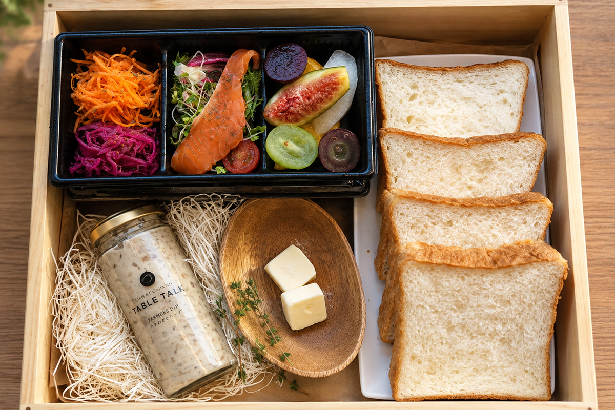 【朝食】コンチネンタルブレックファーストスタイル