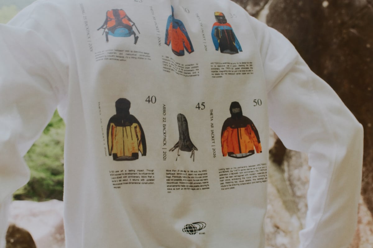 ARC'TERYX×BEAMS Anniversary Collection