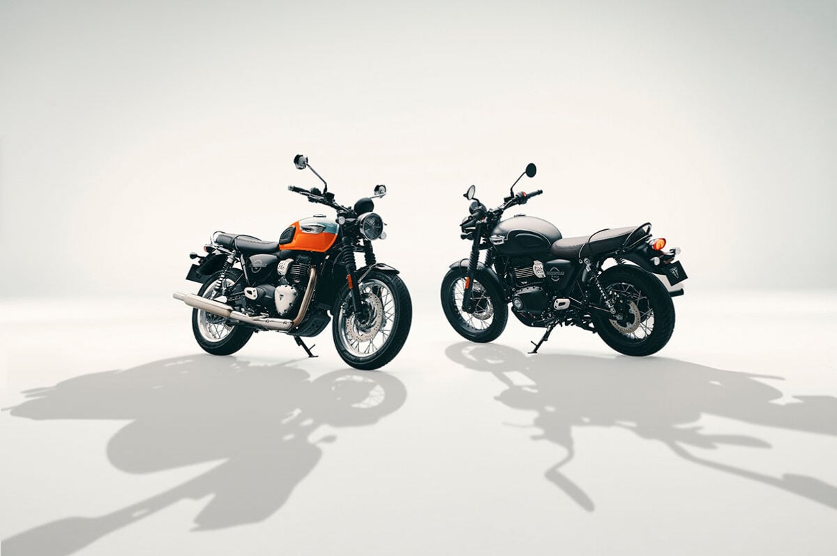 トライアンフ「ボンネビル T40」と「ボンネビル T40 ブラック」