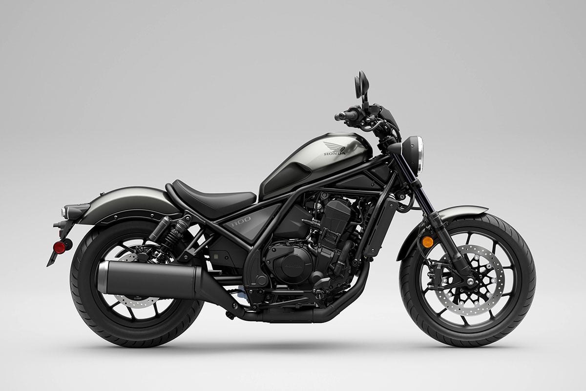 欧州で発表されたホンダ「CMX1100 レブル」の2027年モデル