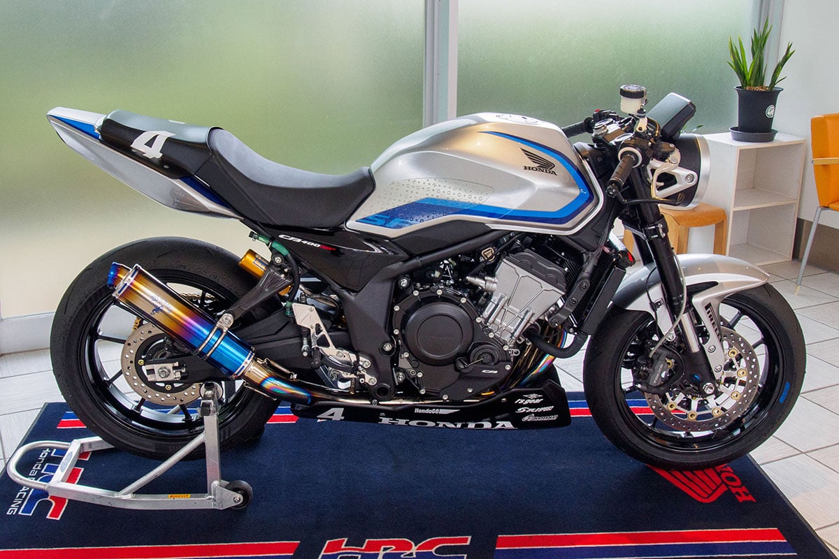 ホンダ「CB400スーパーフォア Eクラッチ」のレース仕様