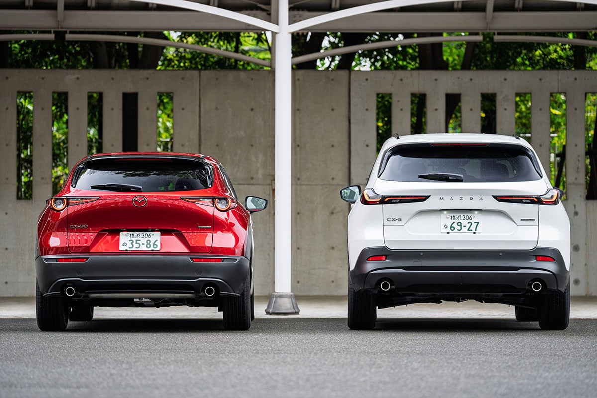 マツダ「CX-30」と「CX-5」