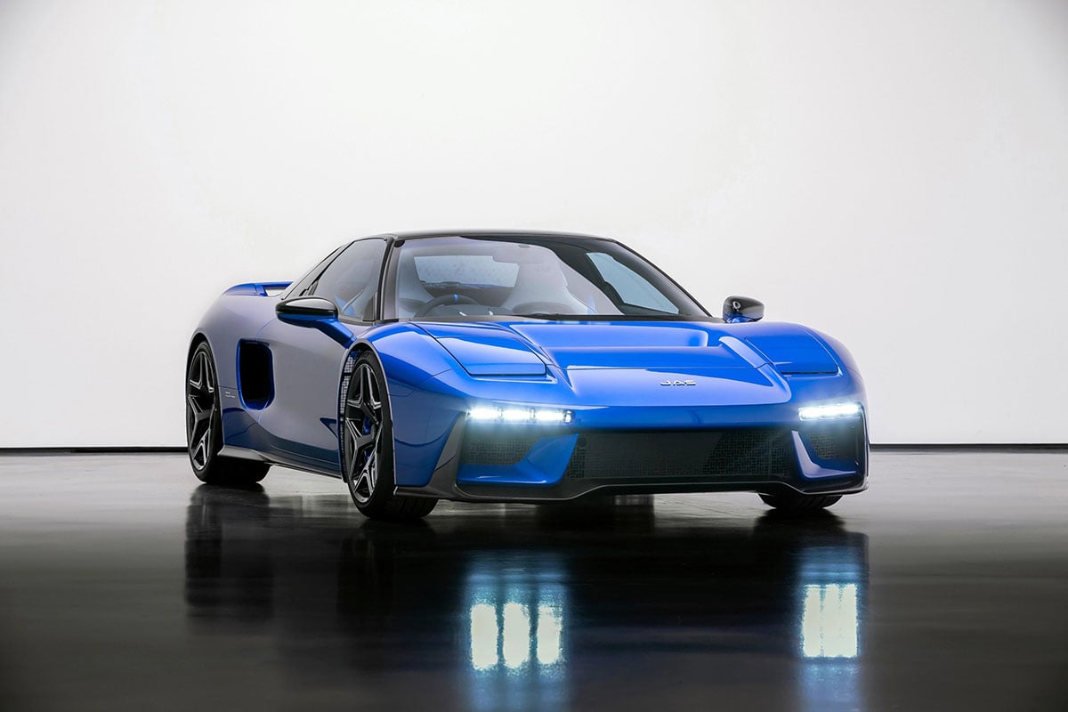 ホンダ初代「NSX」ベースの新しいスーパーカー「テンセイ」