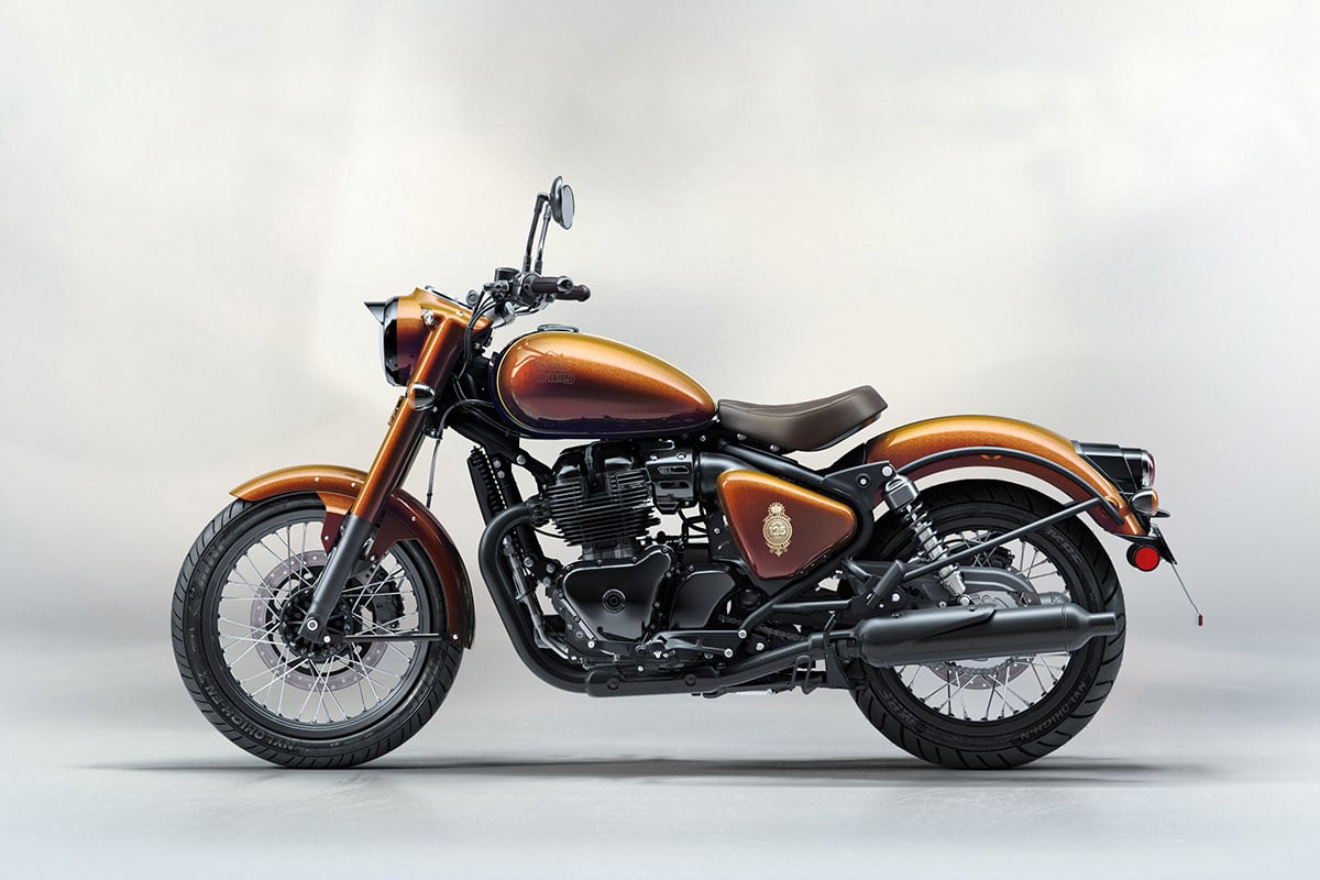 ロイヤルエンフィールド「125周年記念エディション・ハイパーシフト・クラシック650」