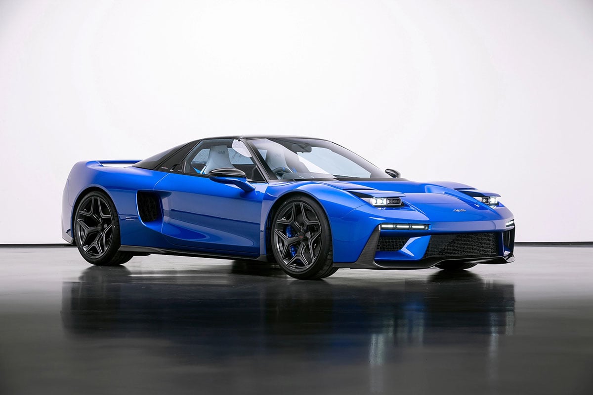 ホンダ初代「NSX」ベースの新しいスーパーカー「テンセイ」