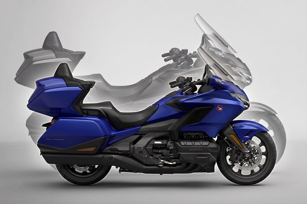 欧州で発表されたホンダ「GL1800 ゴールドウイング ツアー」の2027年モデル