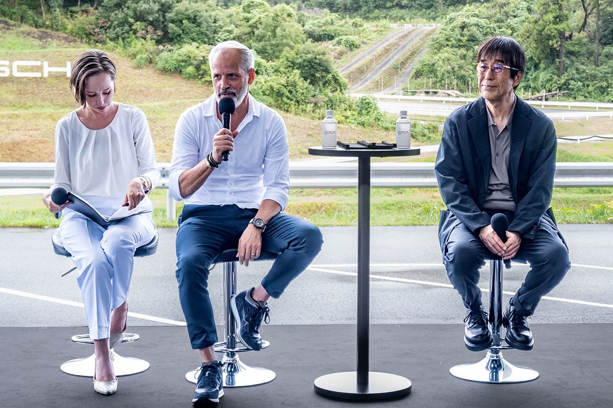 「Sportscar Together Day」ではフランク・モーザー氏を交えてのトークショーも開催