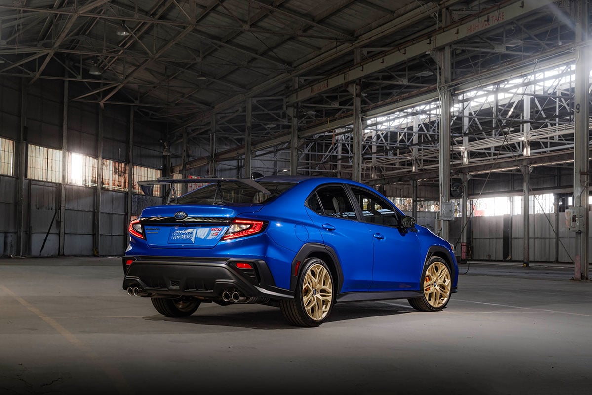 米国スバルが発表した「WRX GD25」