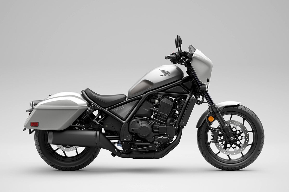 欧州で発表されたホンダ「CMX1100T レブル」の2027年モデル