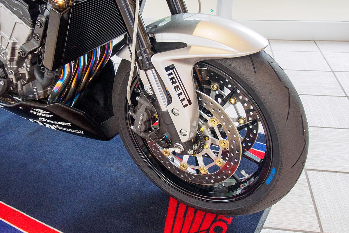 ホンダ「CB400スーパーフォア Eクラッチ」のレース仕様