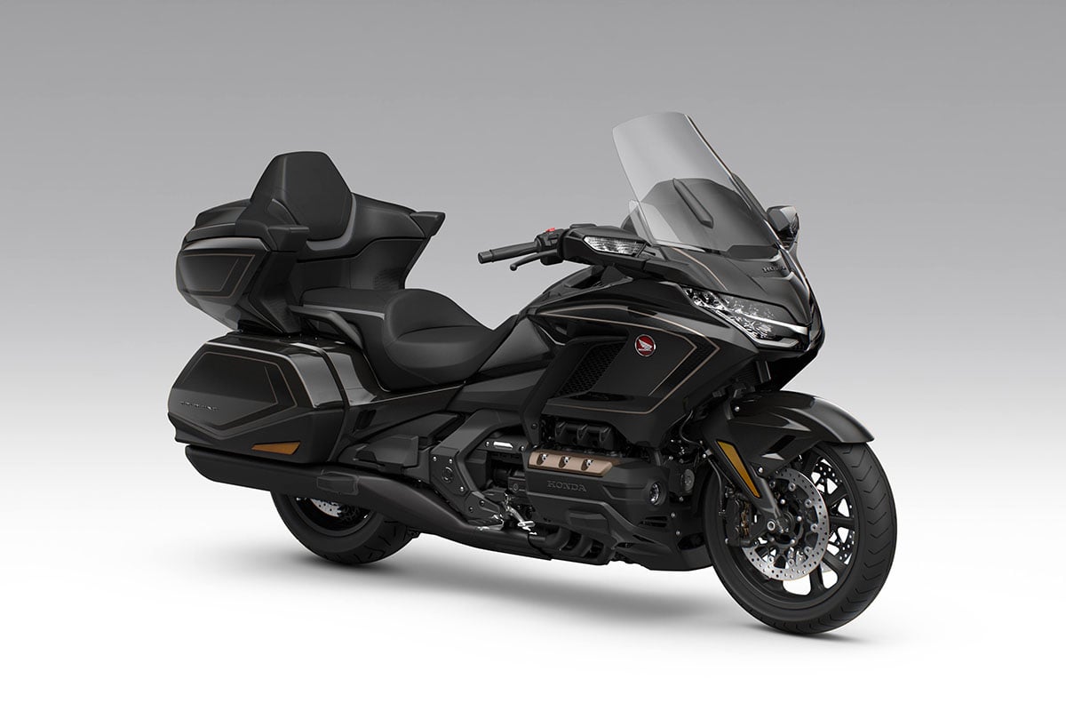 欧州で発表されたホンダ「GL1800 ゴールドウイング ツアー」の2027年モデル
