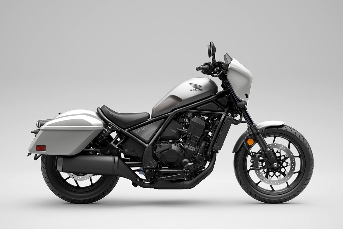 欧州で発表されたホンダ「CMX1100T レブル」の2027年モデル