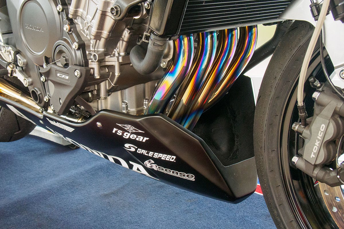 ホンダ「CB400スーパーフォア Eクラッチ」のレース仕様