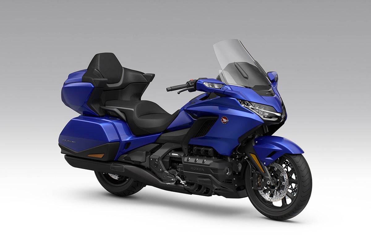欧州で発表されたホンダ「GL1800 ゴールドウイング ツアー」の2027年モデル