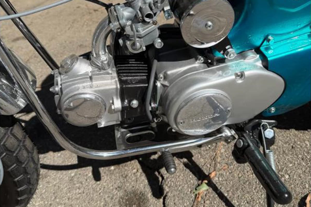 米国オンラインオークションに出品、落札された1970年式ホンダ「CT70H トレイル」