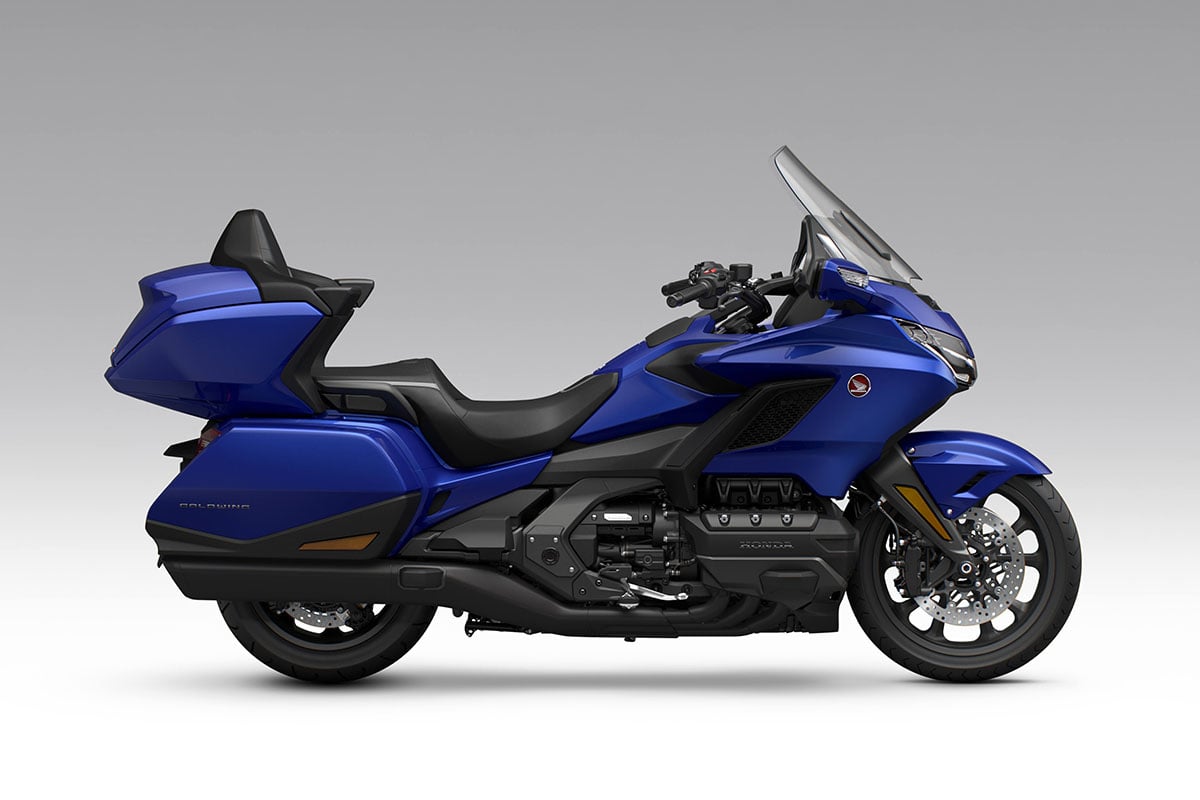 欧州で発表されたホンダ「GL1800 ゴールドウイング ツアー」の2027年モデル