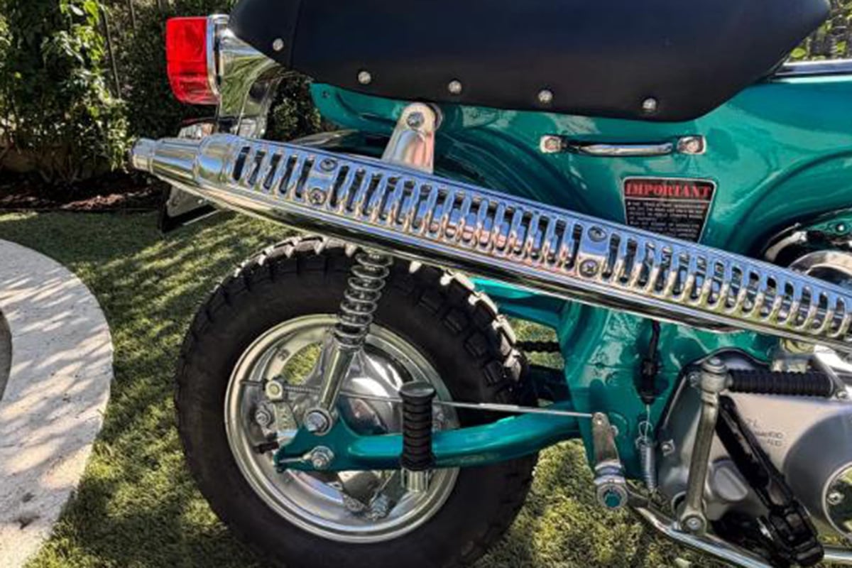 米国オンラインオークションに出品、落札された1970年式ホンダ「CT70H トレイル」