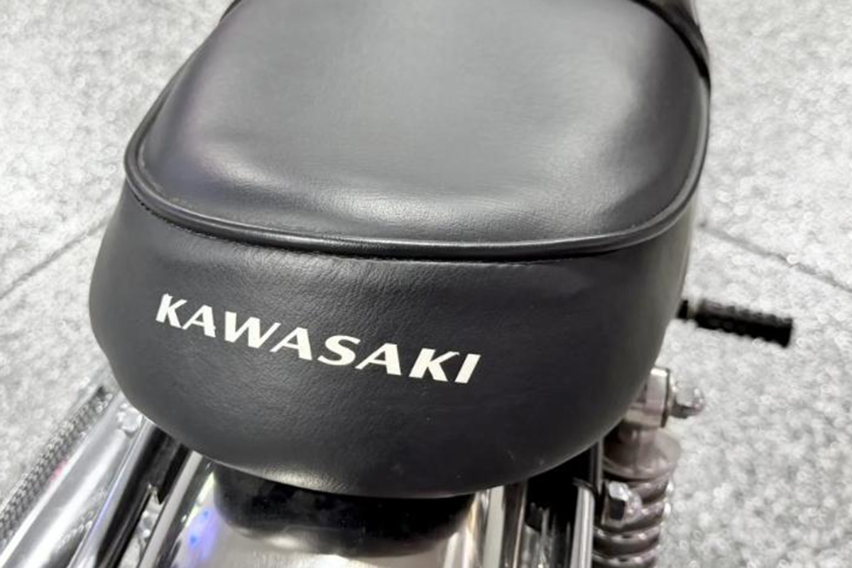 米国オンラインオークションに出品、落札された1969年式カワサキ「175 ブッシュワッカー F3」