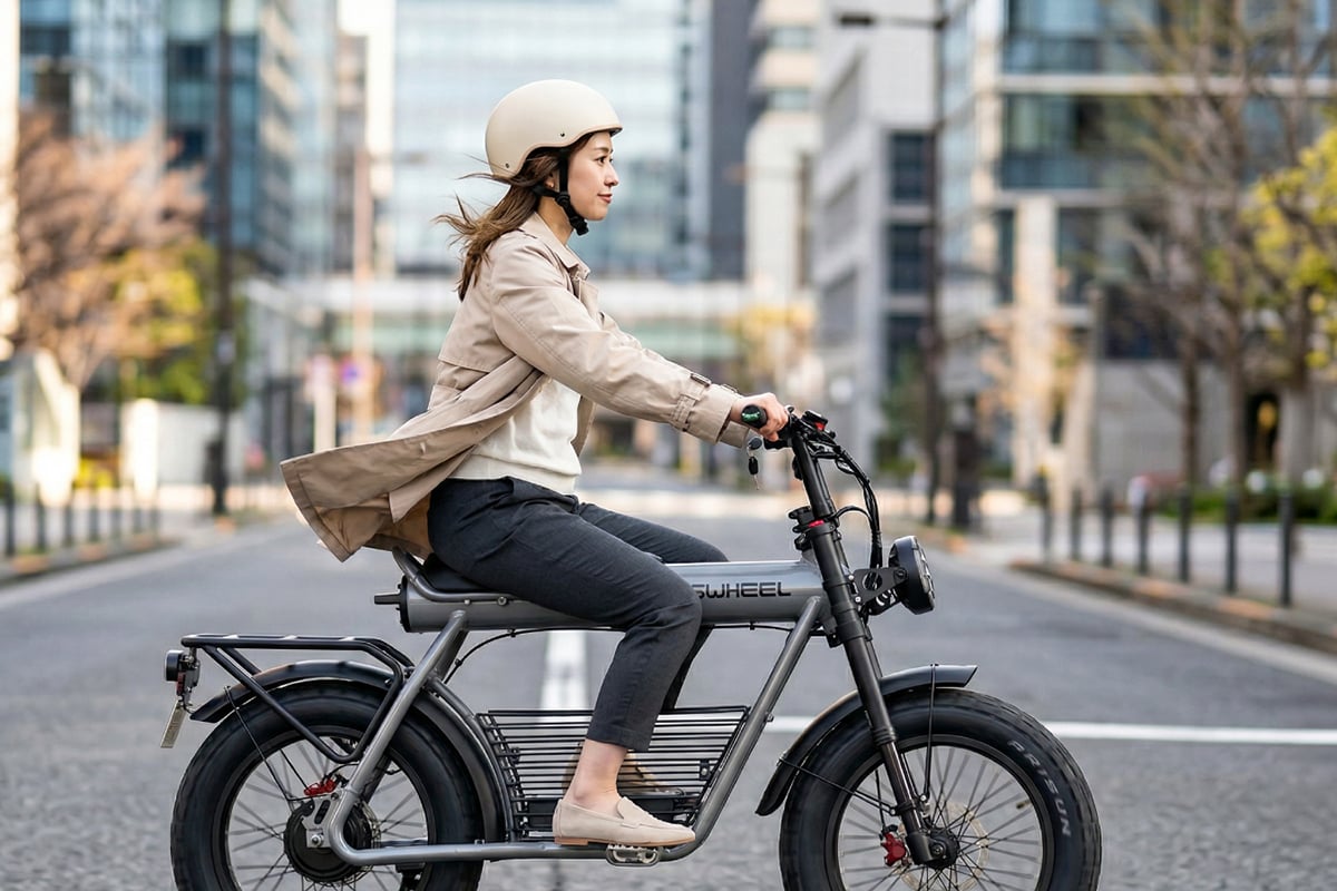 特定小型原動機付自転車「COSWHEEL MIRAI G」