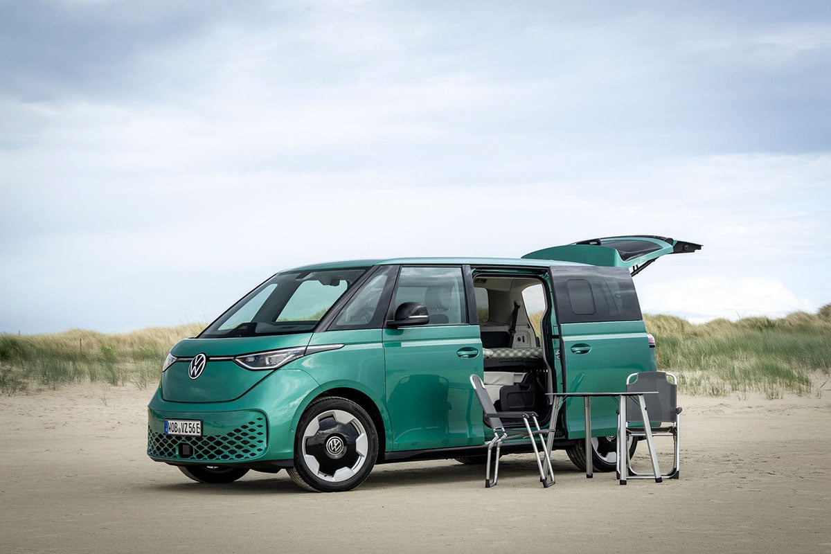 フォルクスワーゲン「ID.Buzz」のオプション「Gute-Nacht-Paket」装着車