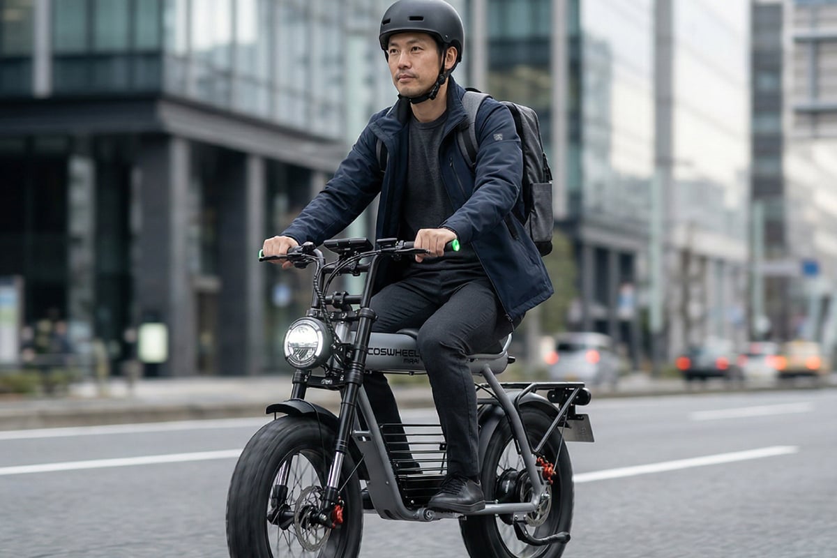特定小型原動機付自転車「COSWHEEL MIRAI G」
