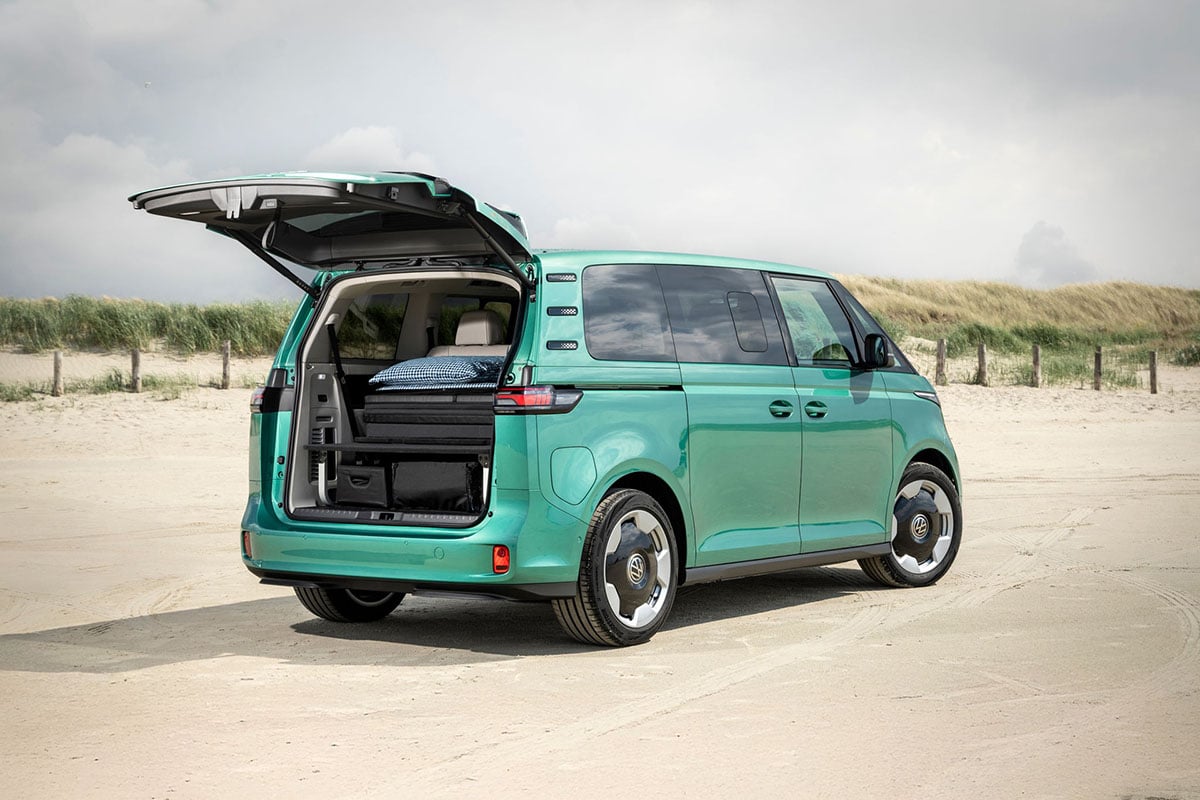 フォルクスワーゲン「ID.Buzz」のオプション「Gute-Nacht-Paket」装着車