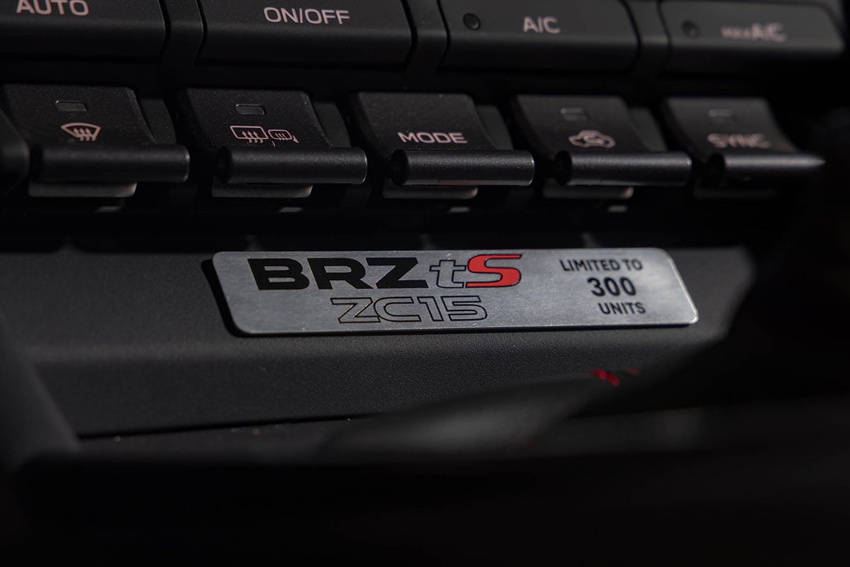 米国スバルが発表した「BRZ ZC15」