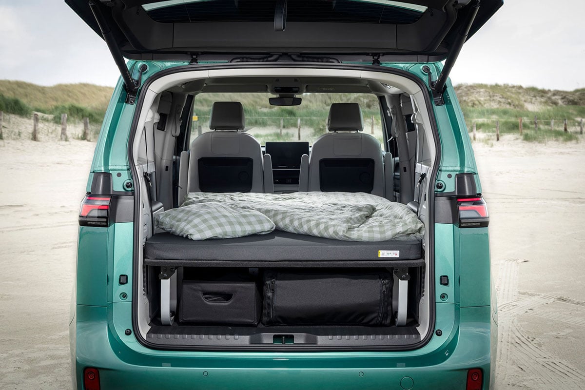 フォルクスワーゲン「ID.Buzz」のオプション「Gute-Nacht-Paket」装着車