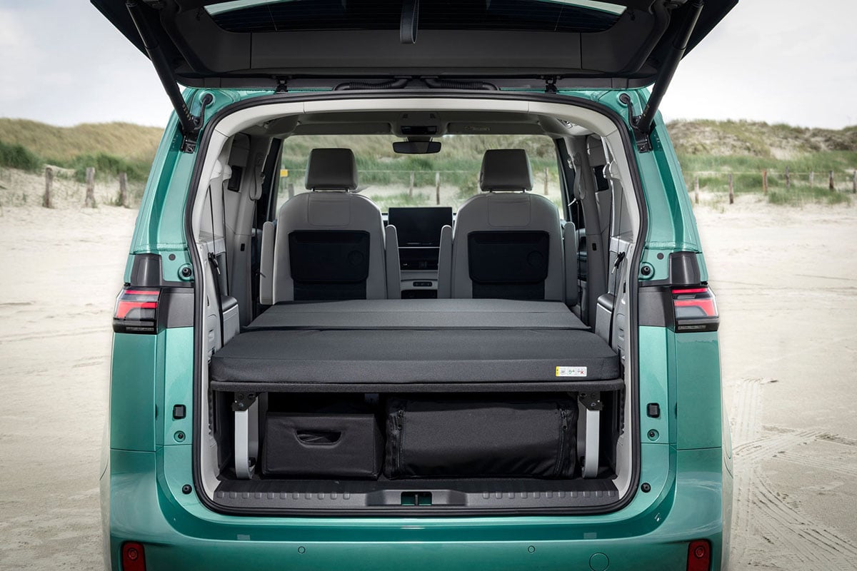 フォルクスワーゲン「ID.Buzz」のオプション「Gute-Nacht-Paket」装着車