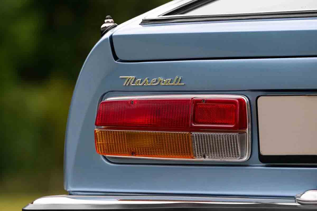 オークションに出品予定の1969年式マセラティ「インディ」(c)2026 BROAD ARROW Auctions