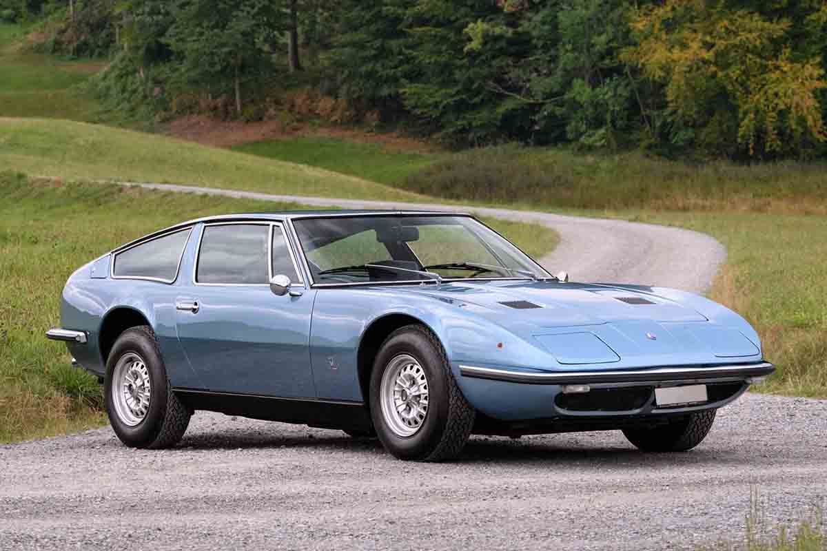 オークションに出品予定の1969年式マセラティ「インディ」(c)2026 BROAD ARROW Auctions