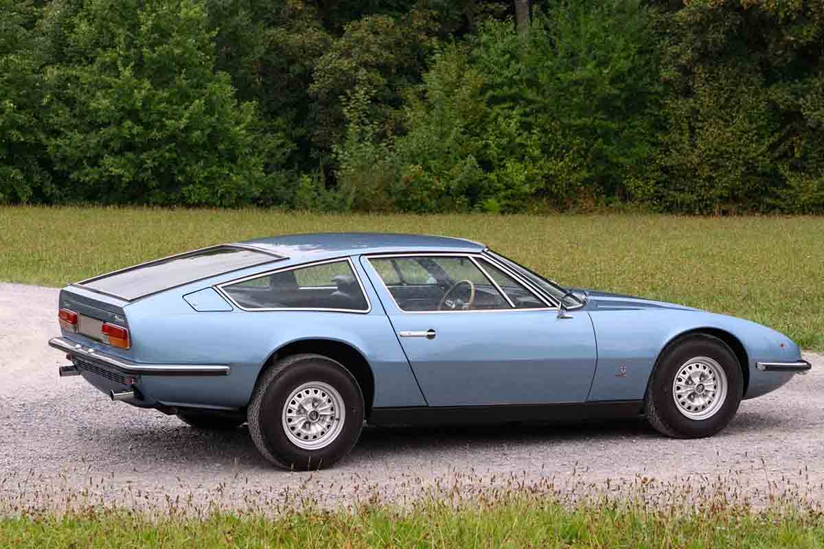 オークションに出品予定の1969年式マセラティ「インディ」(c)2026 BROAD ARROW Auctions