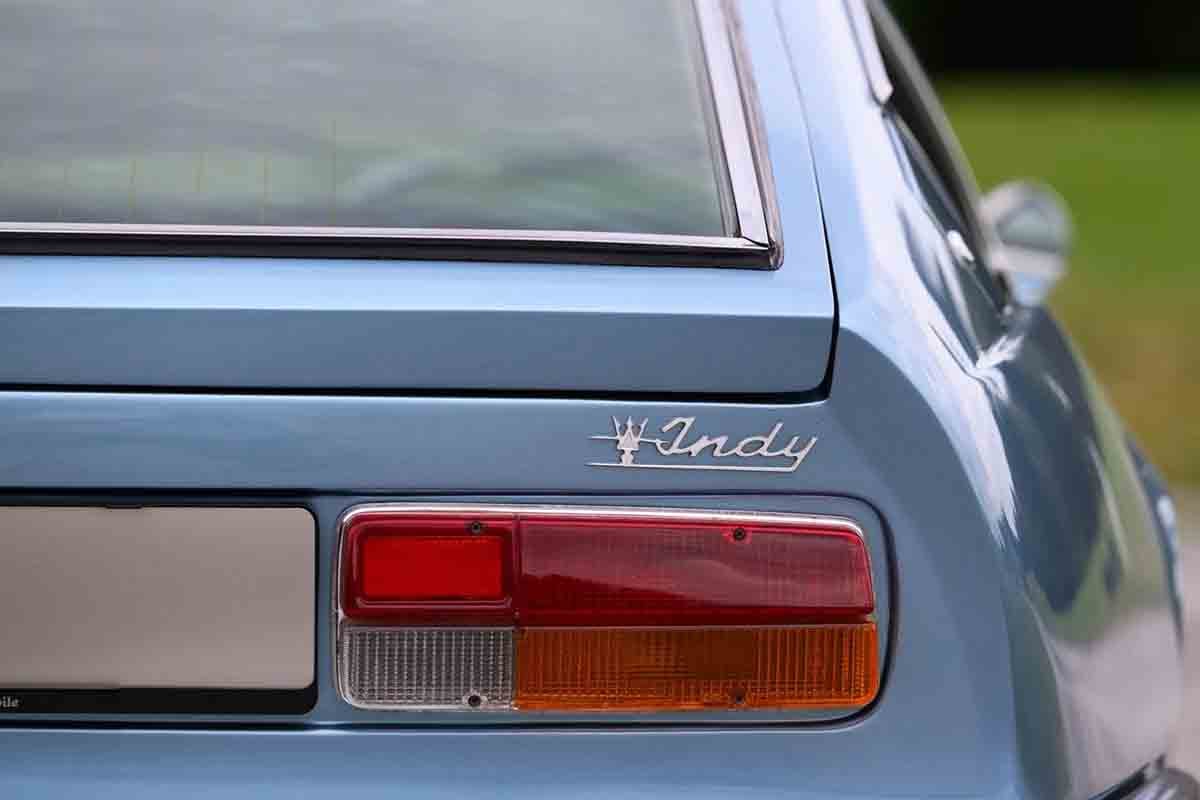 オークションに出品予定の1969年式マセラティ「インディ」(c)2026 BROAD ARROW Auctions