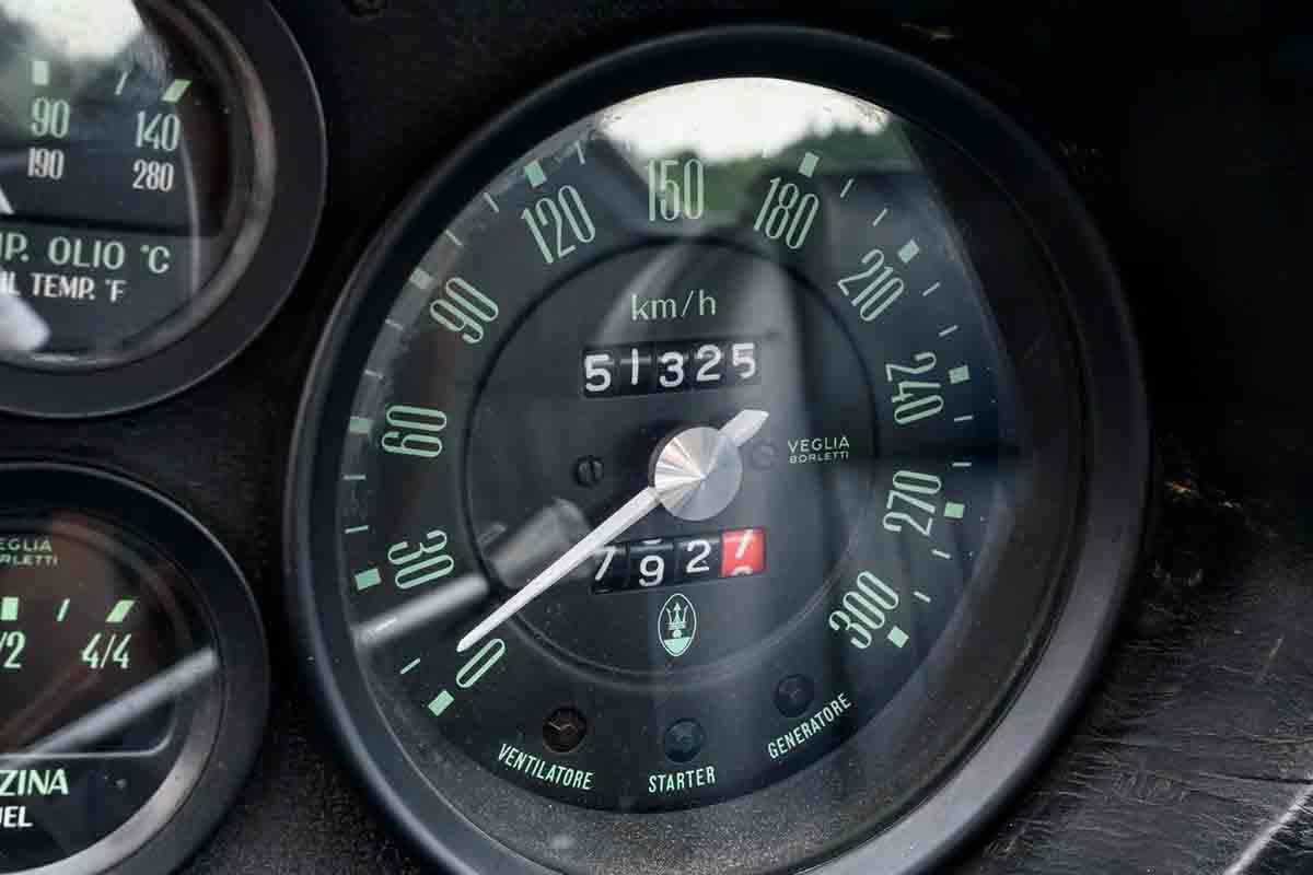 オークションに出品予定の1969年式マセラティ「インディ」(c)2026 BROAD ARROW Auctions