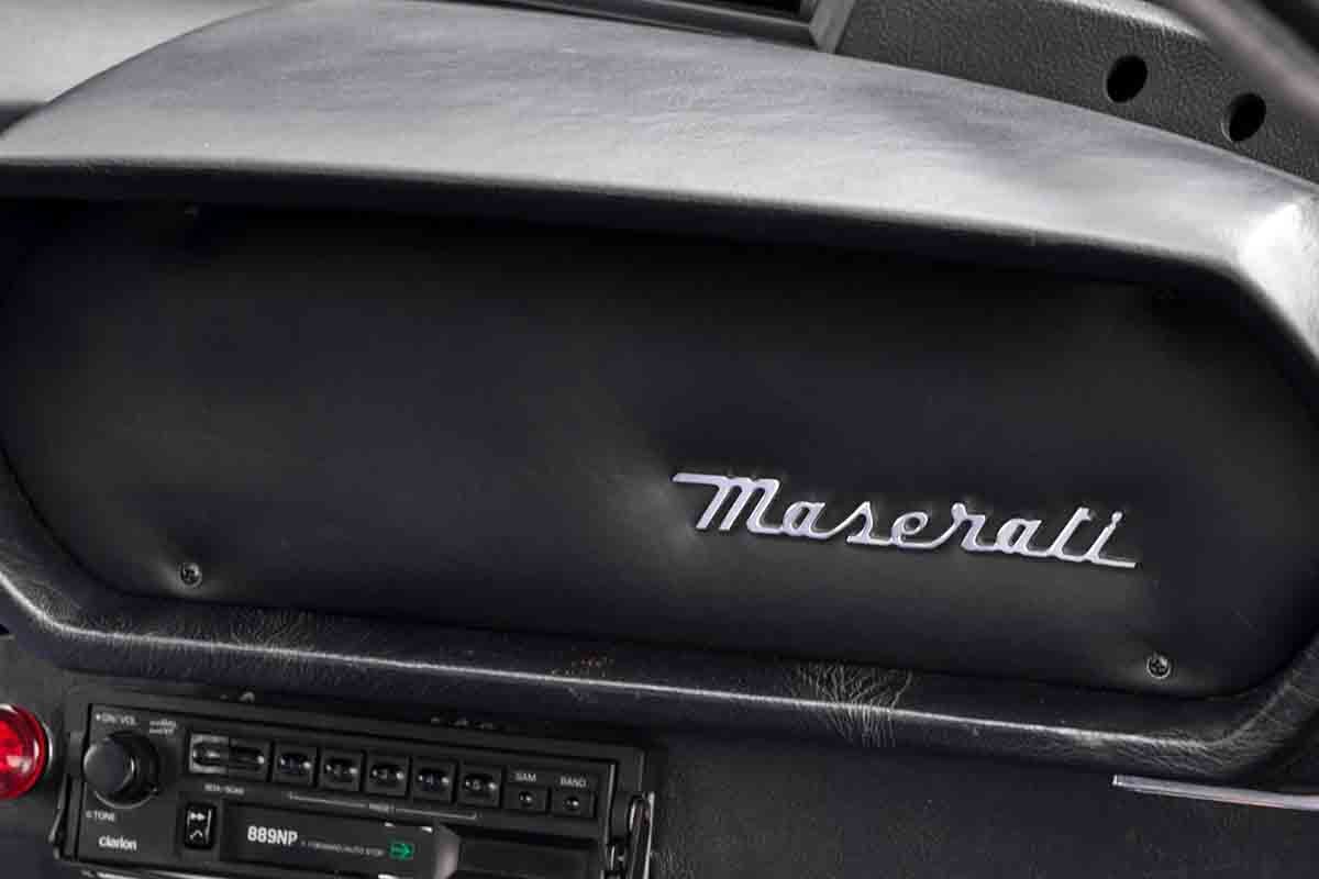 オークションに出品予定の1969年式マセラティ「インディ」(c)2026 BROAD ARROW Auctions