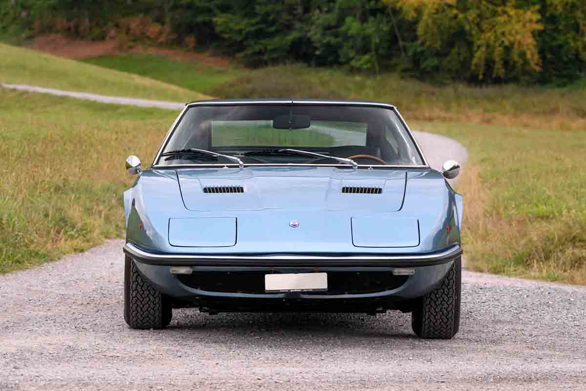 オークションに出品予定の1969年式マセラティ「インディ」(c)2026 BROAD ARROW Auctions