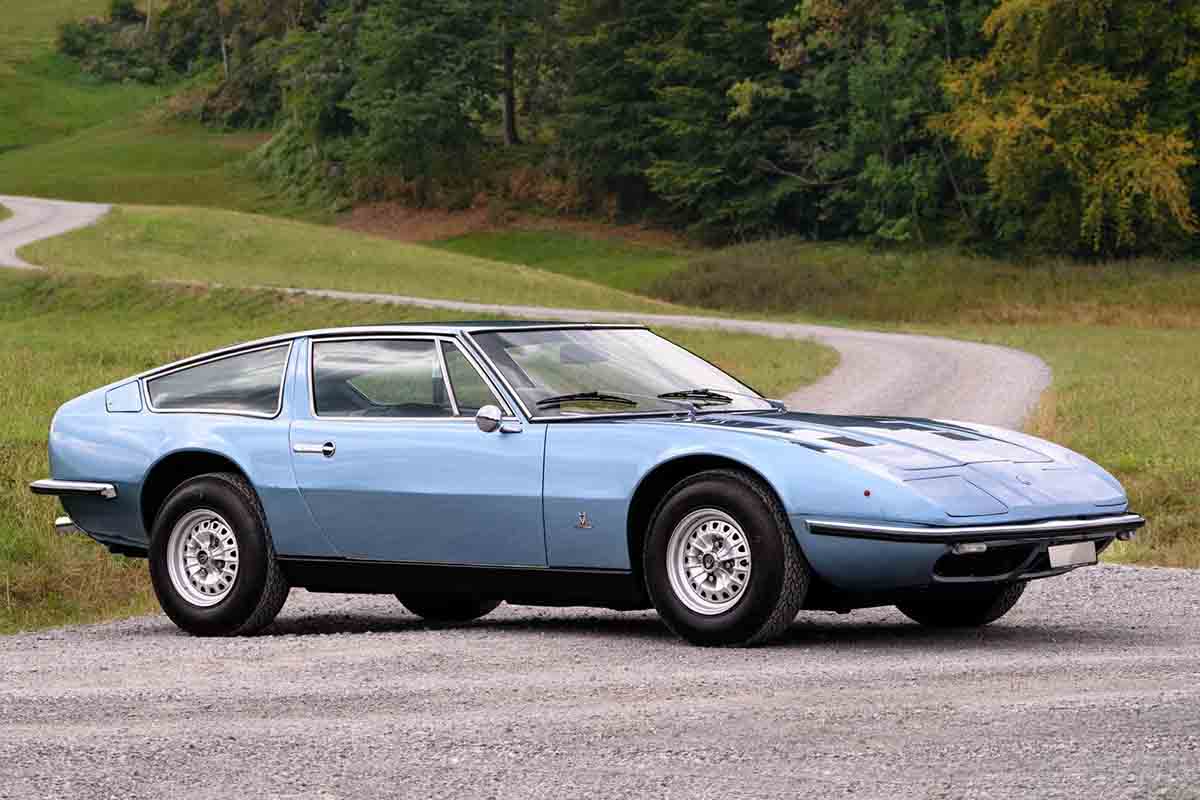 オークションに出品予定の1969年式マセラティ「インディ」(c)2026 BROAD ARROW Auctions
