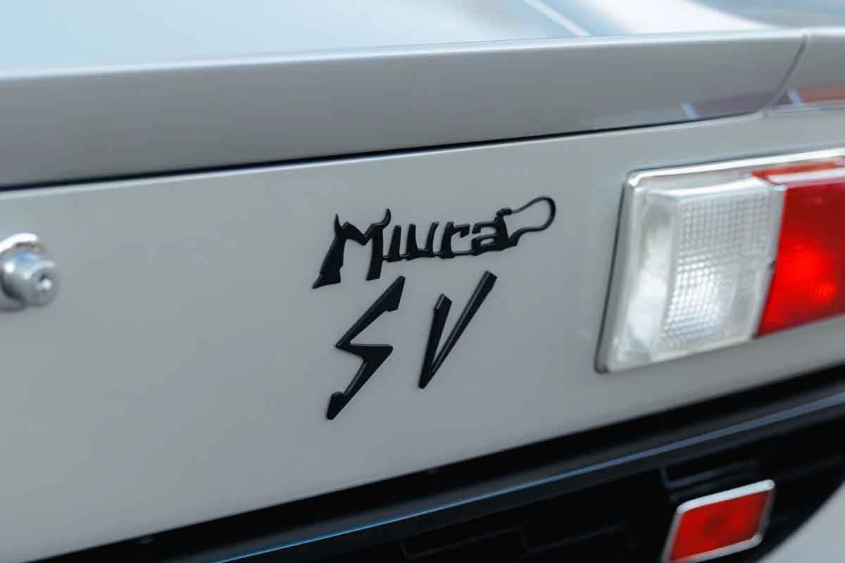 オークションに出品予定の1971年式ランボルギーニ「ミウラ P400 SV」(c)2026 BROAD ARROW Auctions
