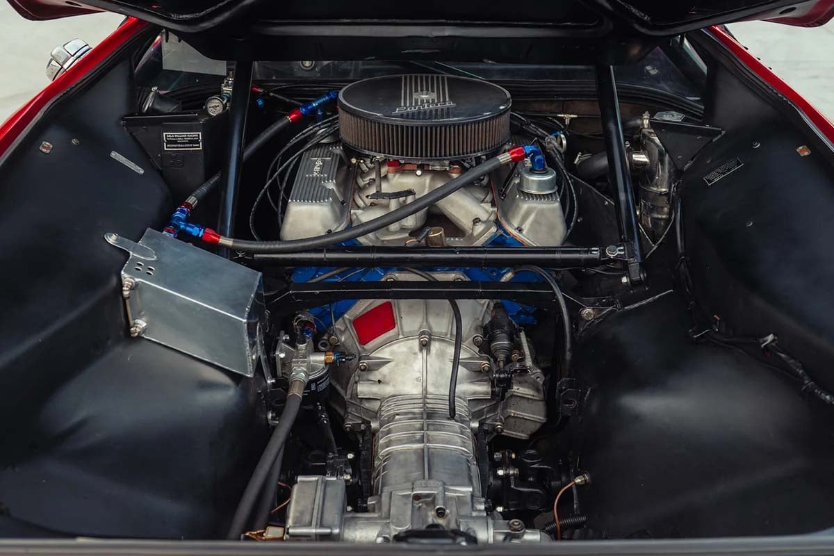 まもなくベルギーで開催されるオークションに出品予定の1972年式デ・トマソ「パンテーラGTS グループ3」(c)2026 BROAD ARROW Auctions