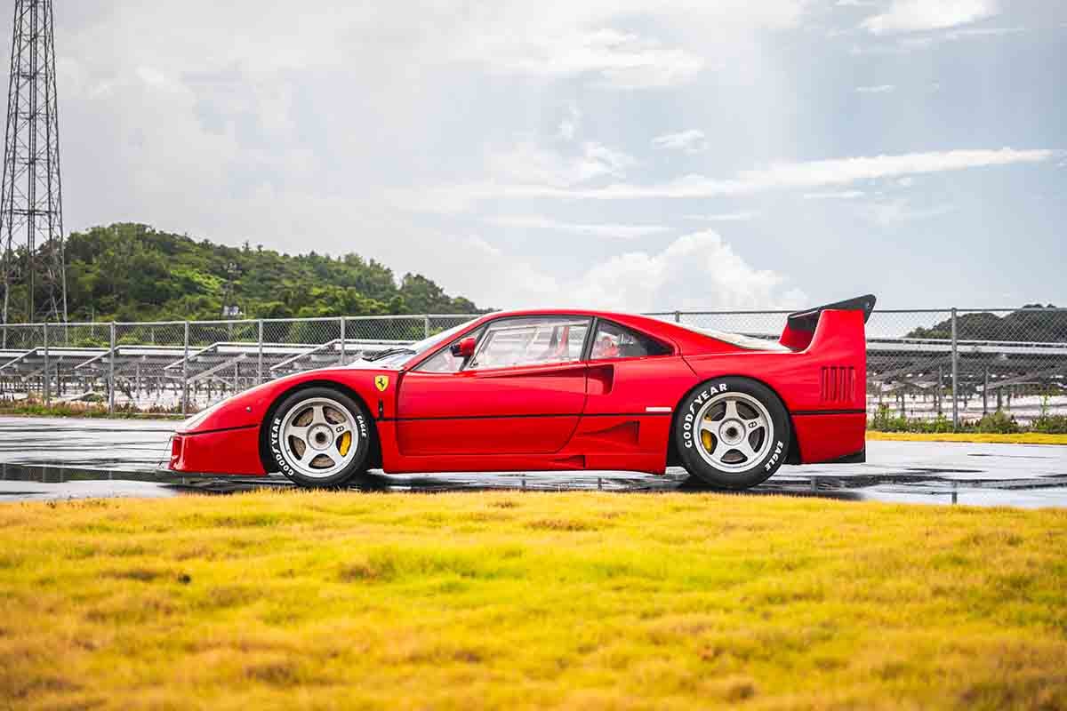 10月に開催されるオークションに出品予定の1988年式フェラーリ「F40」Ken Saito(c)2026 Courtesy of RM Sotheby's