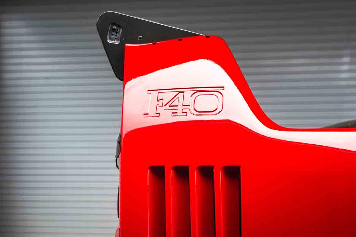 10月に開催されるオークションに出品予定の1988年式フェラーリ「F40」Ken Saito(c)2026 Courtesy of RM Sotheby's