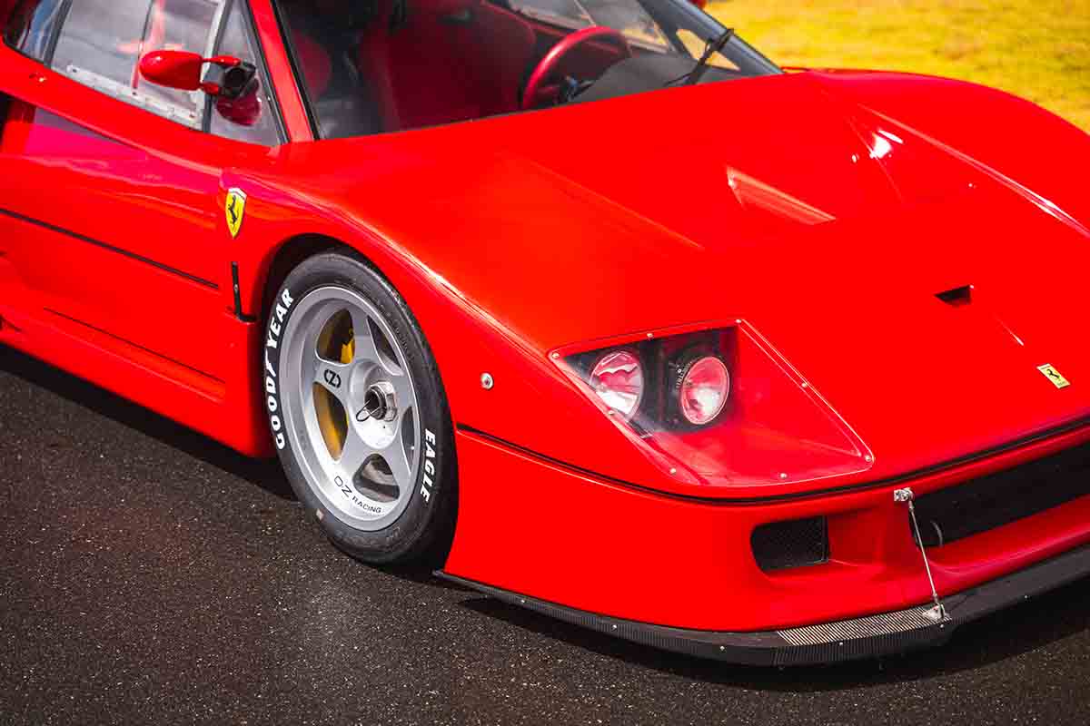 10月に開催されるオークションに出品予定の1988年式フェラーリ「F40」Ken Saito(c)2026 Courtesy of RM Sotheby's