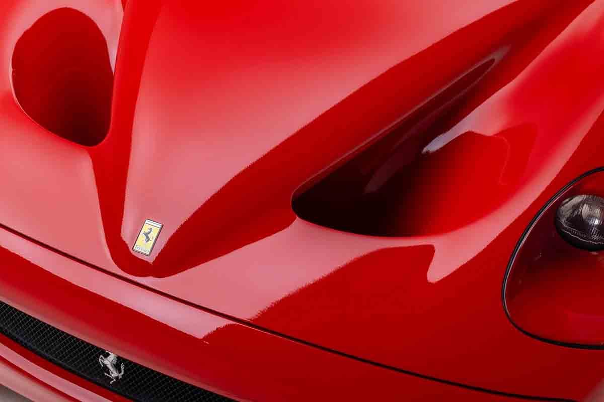 オークションに出品予定の1997年式フェラーリ「F50」(c)2026 BROAD ARROW Auctions