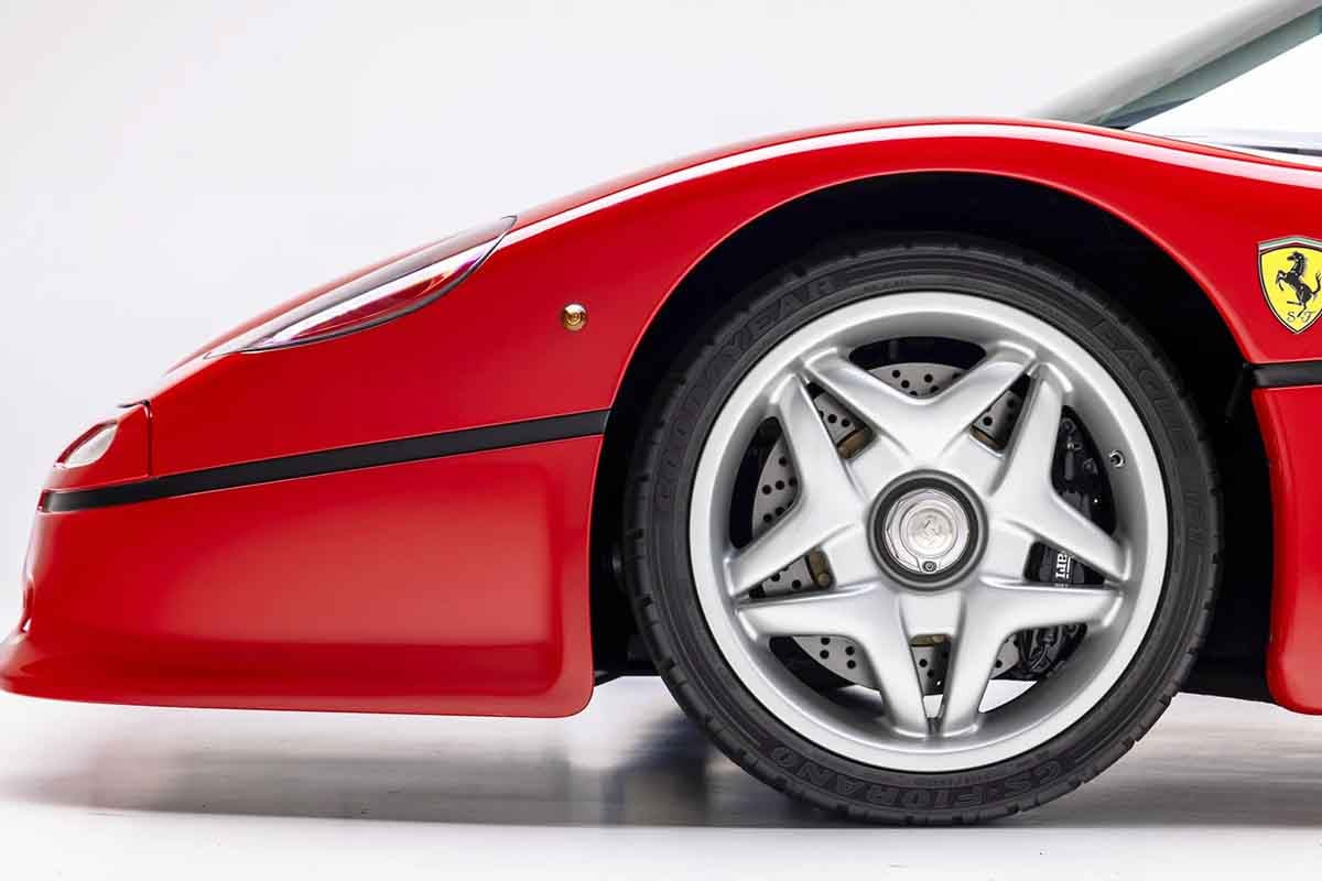 オークションに出品予定の1997年式フェラーリ「F50」(c)2026 BROAD ARROW Auctions