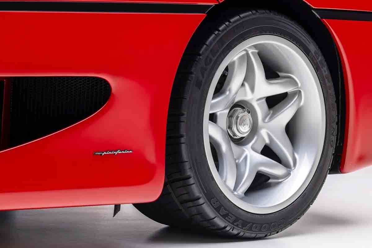 オークションに出品予定の1997年式フェラーリ「F50」(c)2026 BROAD ARROW Auctions
