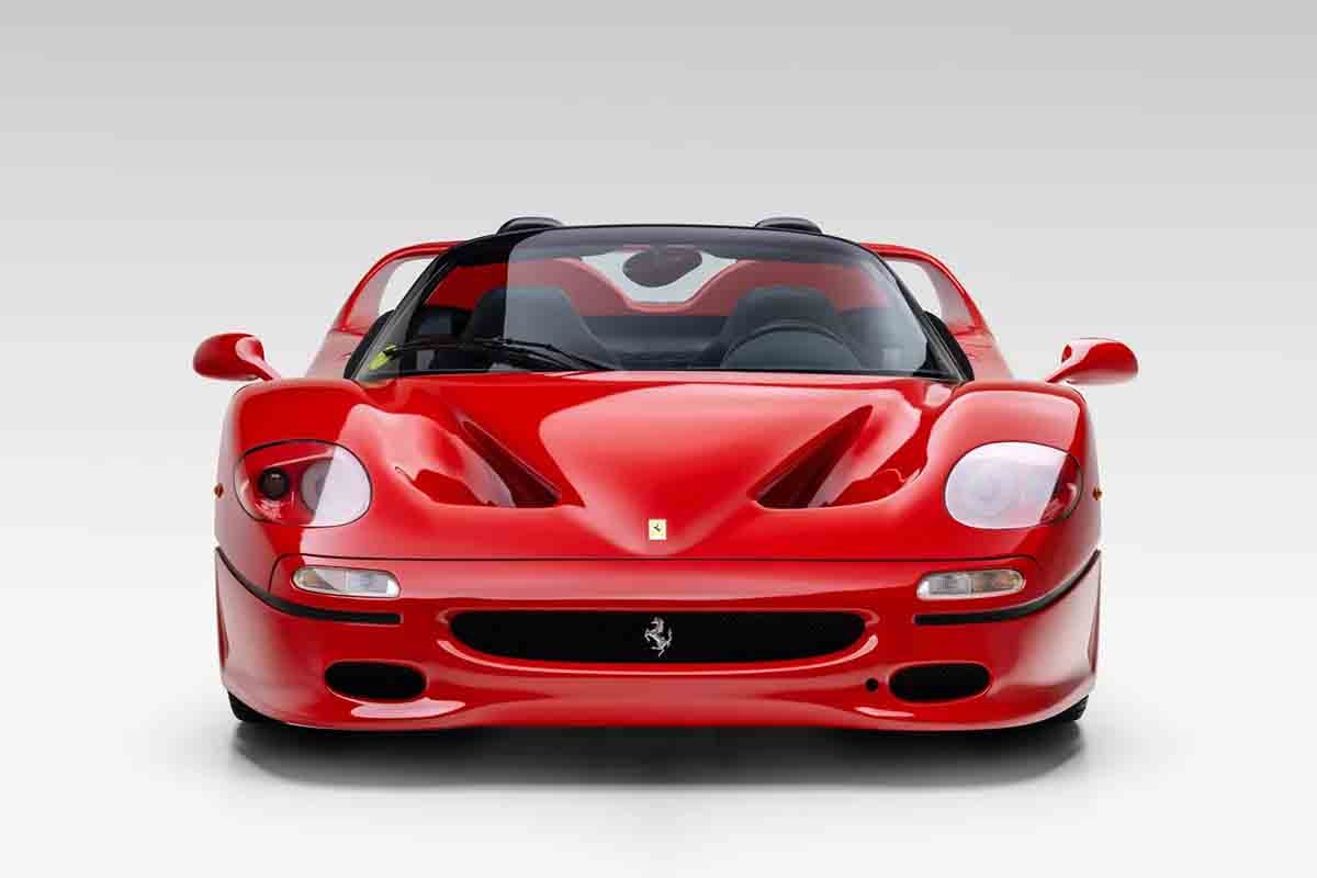 オークションに出品予定の1997年式フェラーリ「F50」(c)2026 BROAD ARROW Auctions